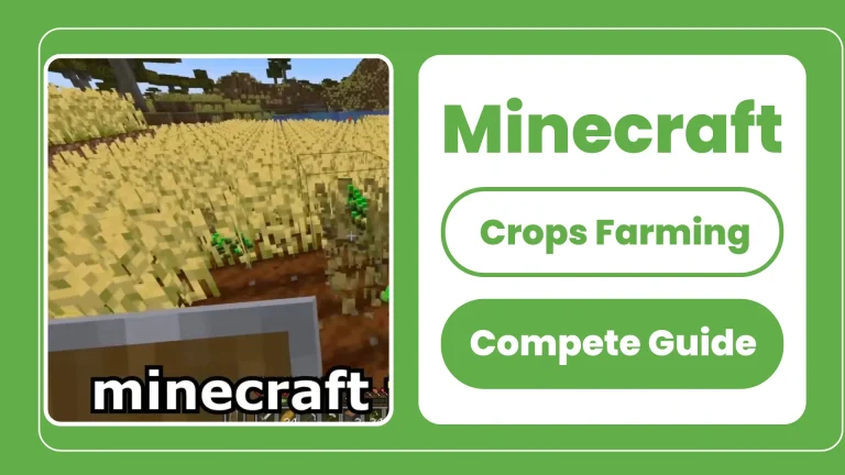 Crops Farming in Minecraft