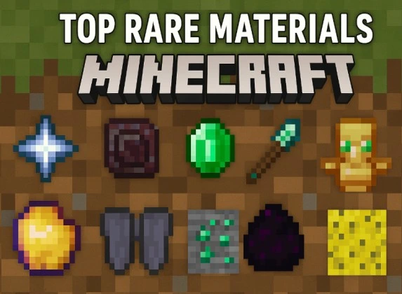 Rare Materials in Minecraft